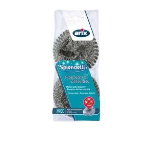 Arix Inox Stainless Steel Sponge 2 Pcs