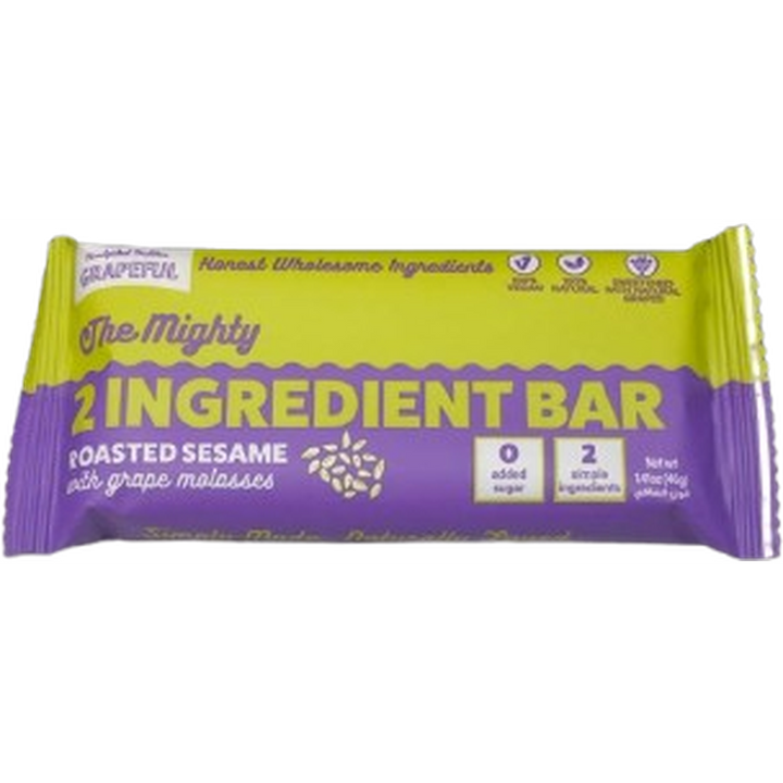GRAPEFUL THE MIGHTY ROASTED SESAME WITH GRAPE MOLASSES BAR 40G