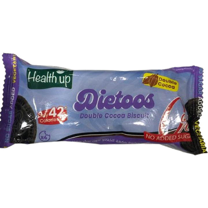 HEALTH UP DIETOOS DOUBLE COCOA BISCUIT 44G