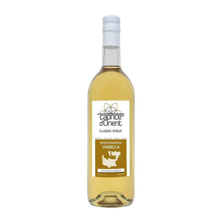CAPRICE D'ORIENT SYRUP VANILLA SUGAR FREE 750ML
