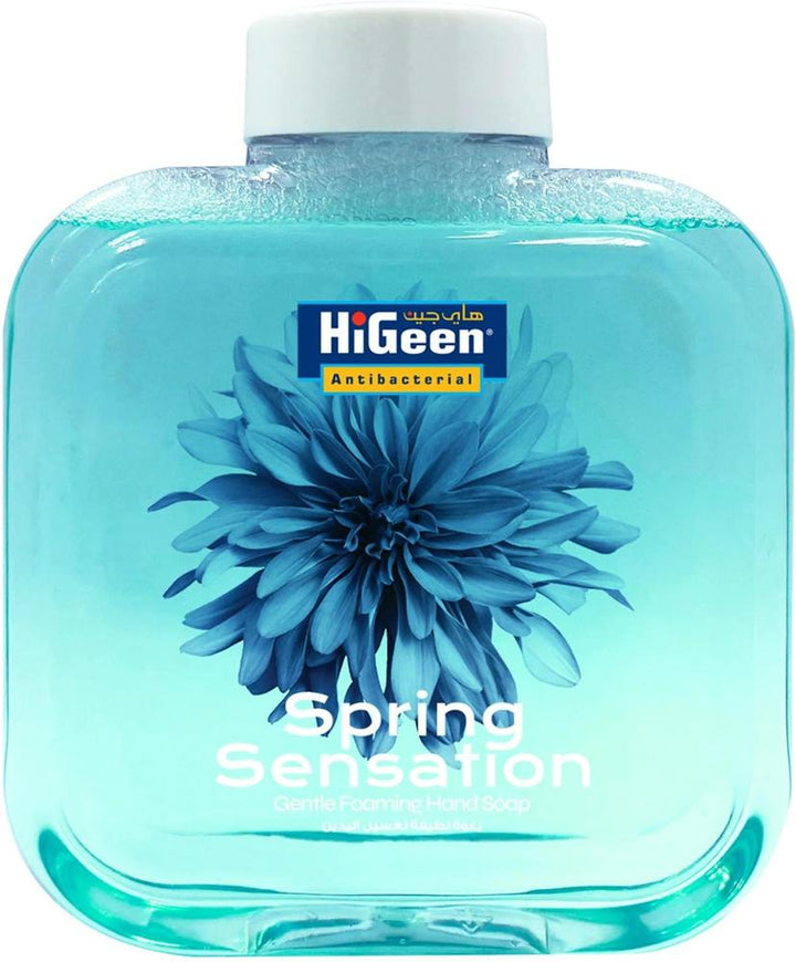 HIGEEN FOAMING HAND SOAP REFILL 500ML SPRING SENSATION