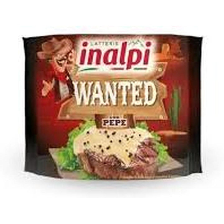 INALPI WANTED BLACK PEPPER CHEESE SLICES 150G