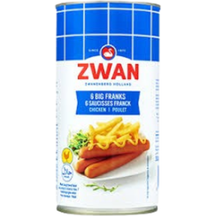 ZWAN HOTDOG 1030G CHICKEN BIG FRANKS