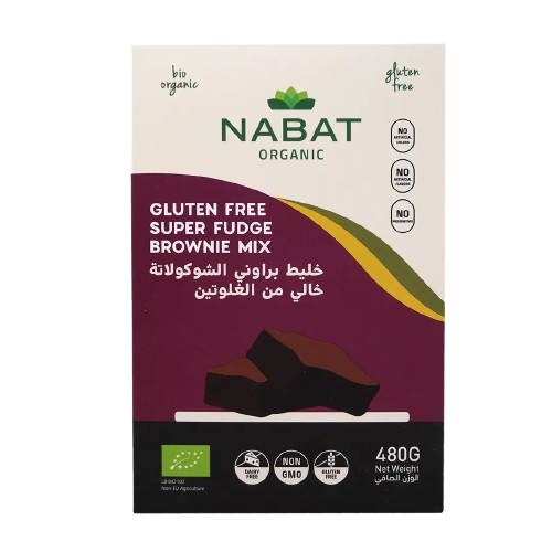 Nabat Organic Brownie Mix Fudge Gluten Free