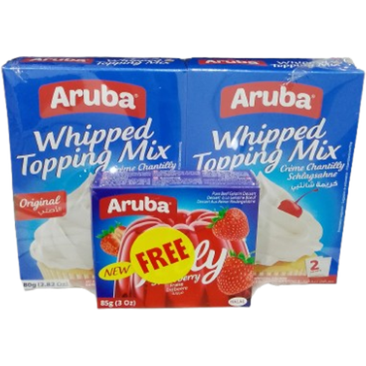ARUBA WHIPPING CREAM 80G VANILLA