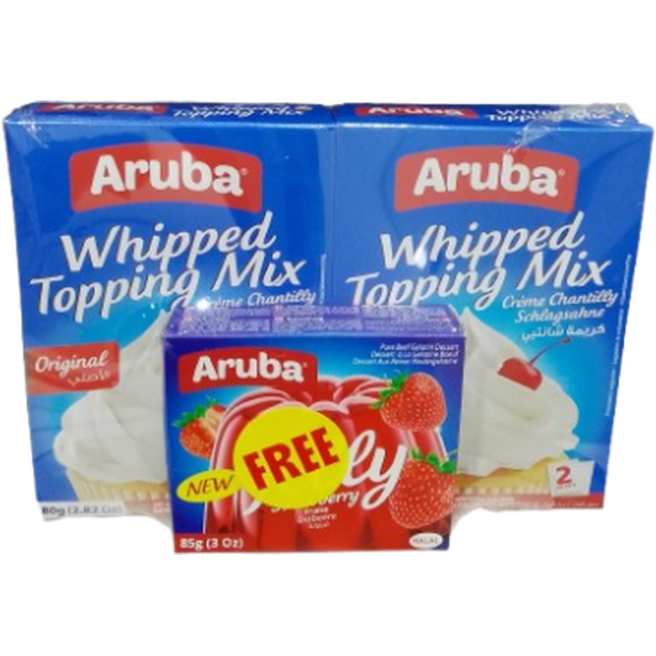ARUBA WHIPPING CREAM 80G VANILLA