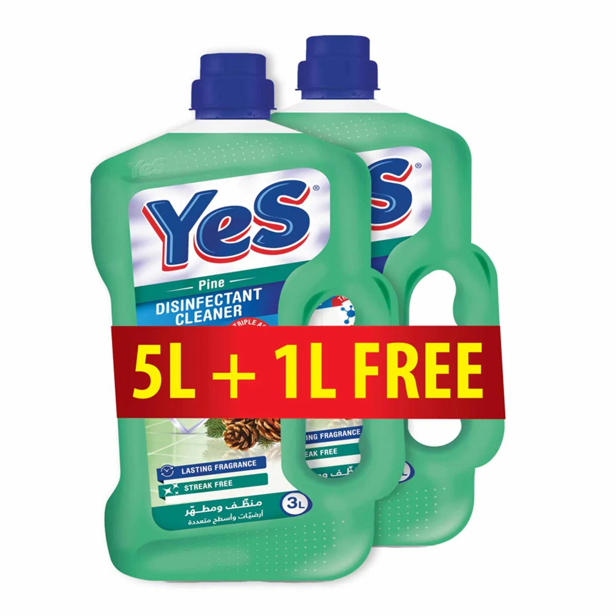 Yes Floor Cleaner Pine 5L+1L Free