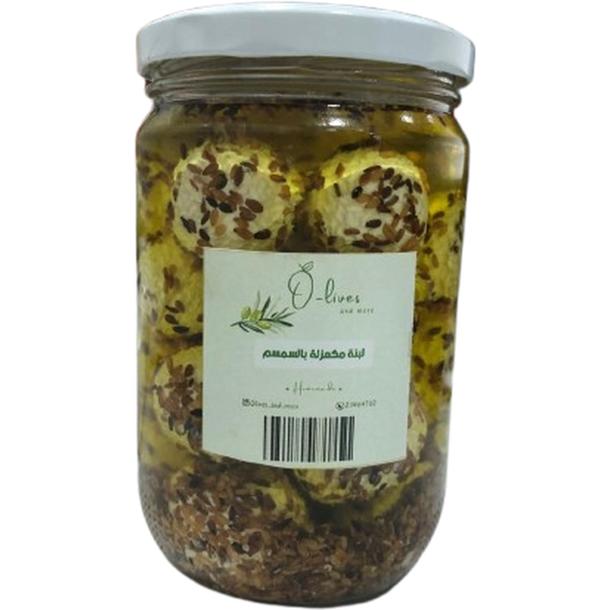 O-LIVES & MORE LABNEH BALLS 850G SESAME