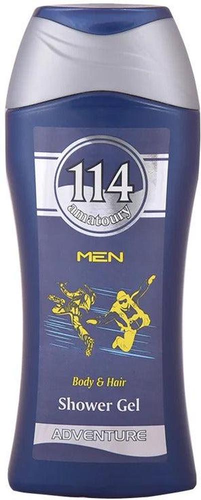 114 AMATOURY MEN SHOWER GEL 250ML ADVENTURE