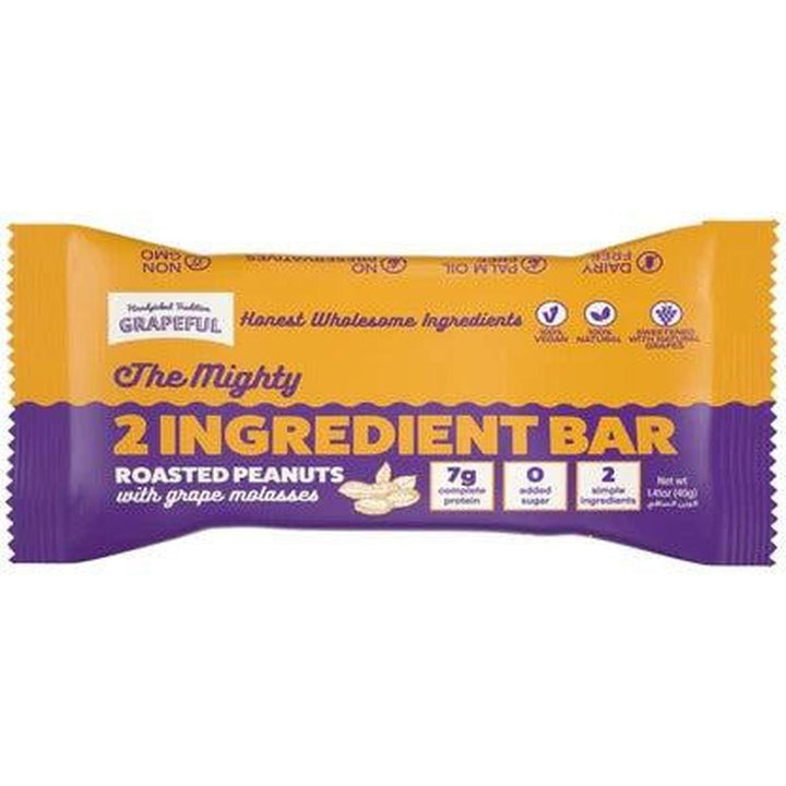 GRAPEFUL THE MIGHTY ROASTED PEANUTS WITH GRAPE MOLASSES BAR 40G