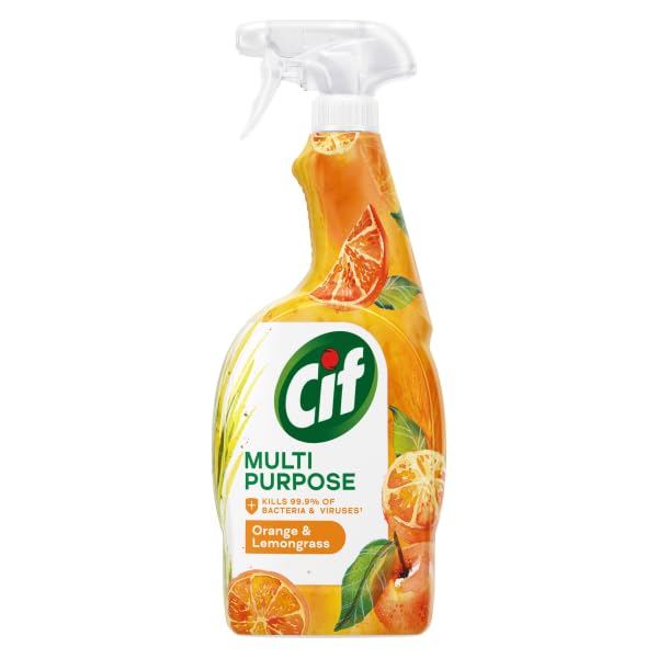 Cif Multi Purpose Spray Orange & Lemongrass 750Ml