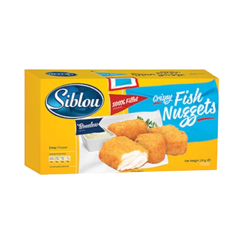 SIBLOU BREADED FISH NUGGETS 250GR