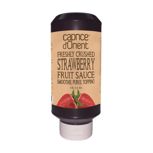 CAPRICE D'ORIENT STRAWBERRY FRUIT SAUCE 0.8L