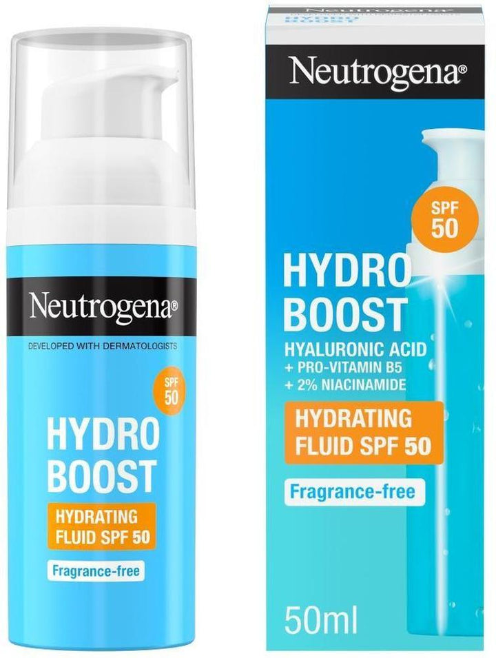 NEUTROGENA HYDRO BOOST ACIDE HYALURONIQUE 50ML SPF 50