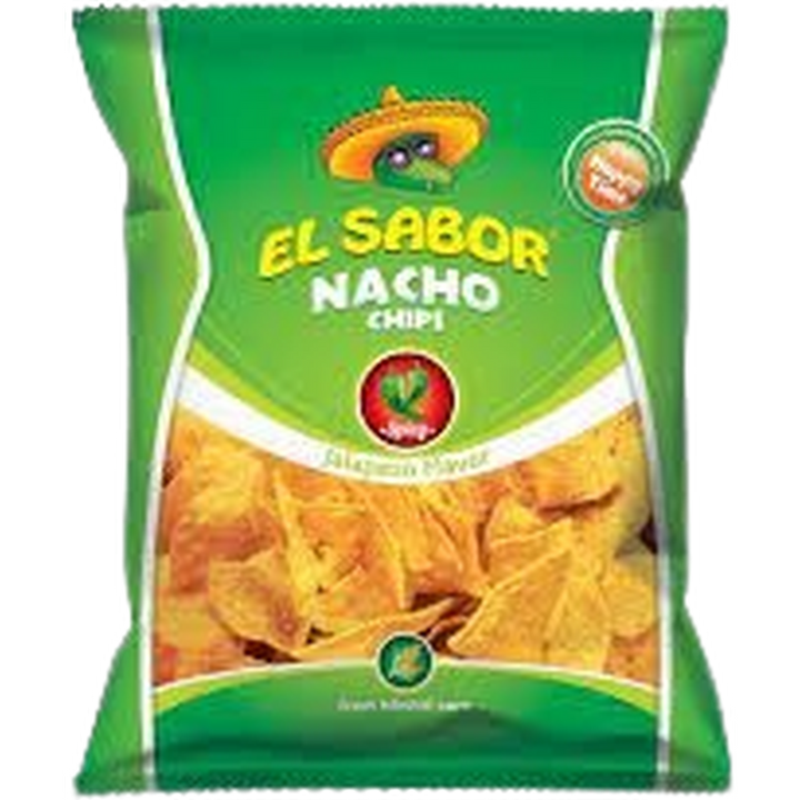 EL SABOR CHIPS JALAPENO 100G