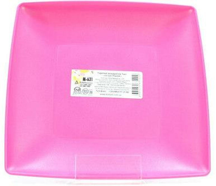 UCSAN PLASTIK SQUARE PLATE 190*190*20MM
