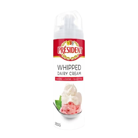President Whipping Cream Spray Light 250g