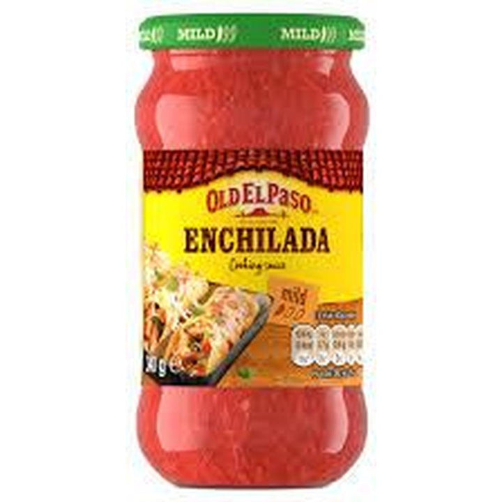 OLD EL PASO ENCHILADA COOKING SAUCE 340G MILD