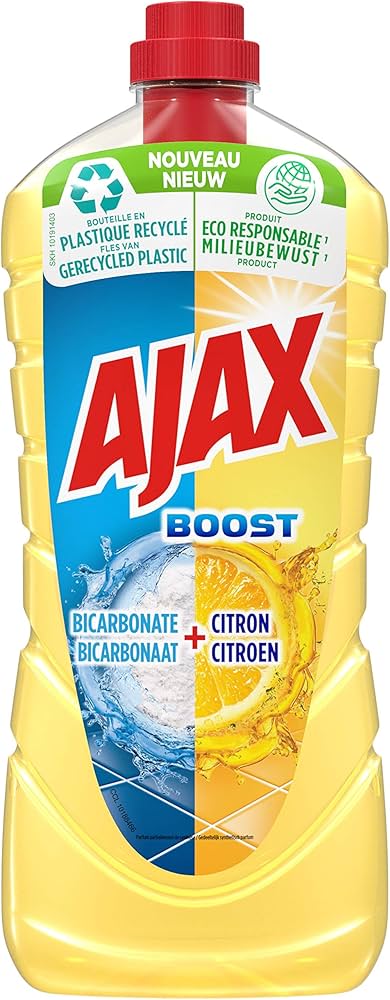 Ajax Floor Cleaner Lemon 1.25L
