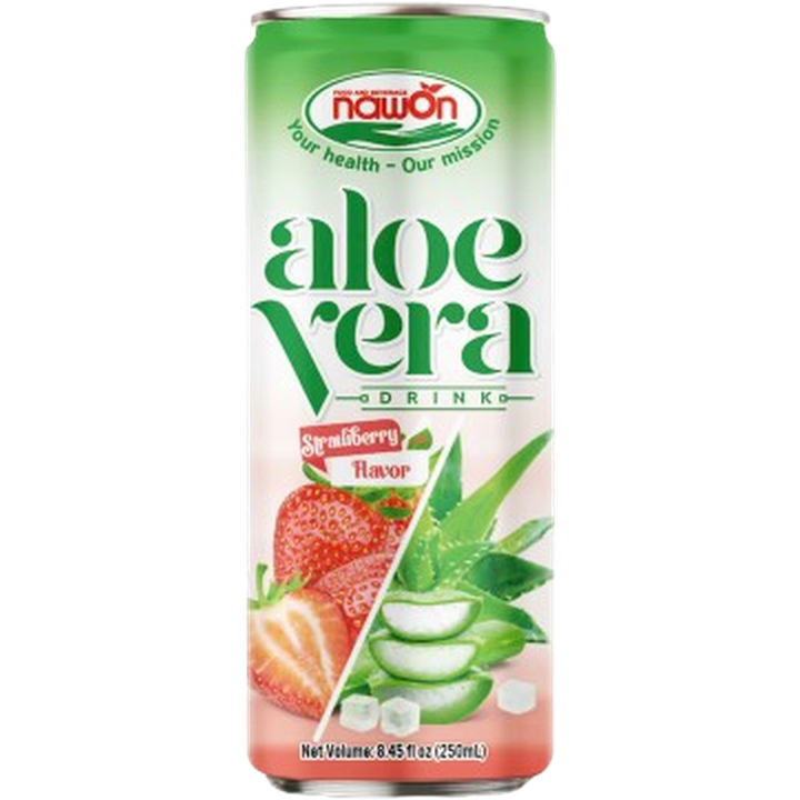 NAWON ALOE VERA DRINK 250ML STRAWBERRY