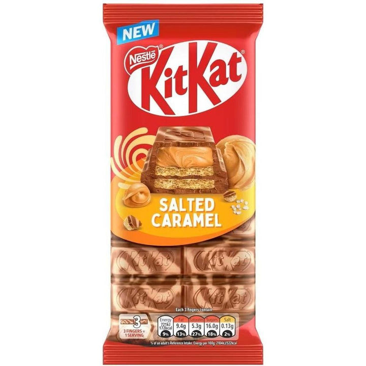 KITKAT CHOCO BAR 99G SALTED CARAMEL