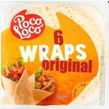 Poco Loco Tortilla Wraps Original 370 g