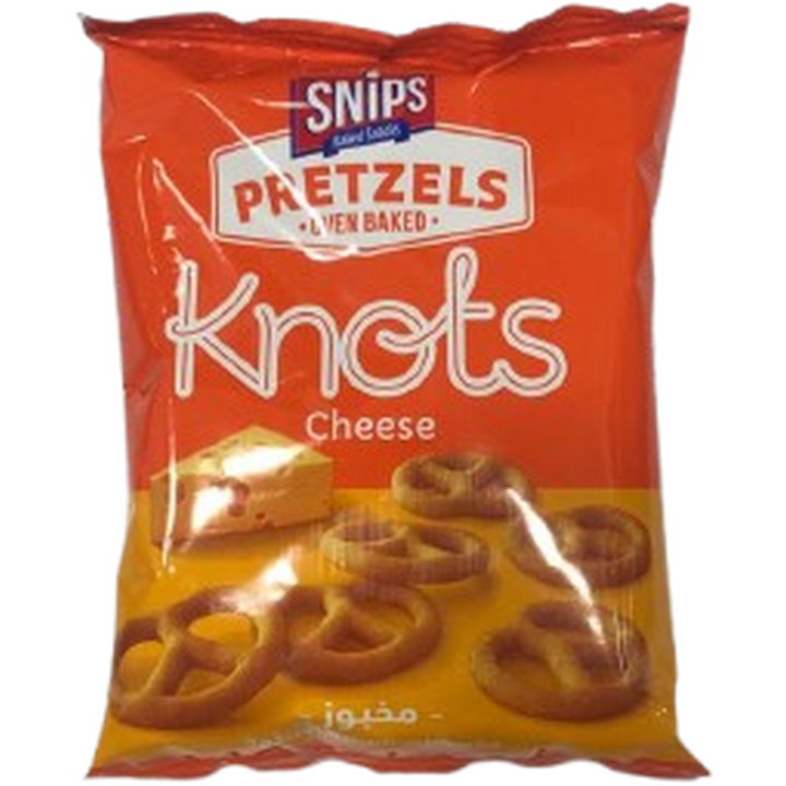 SNIPS PRETZELS KNOTS CHEESE 30G