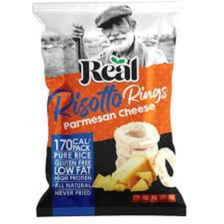 REAL RISOTTO RINGS 40G PARMESAN CHEESE