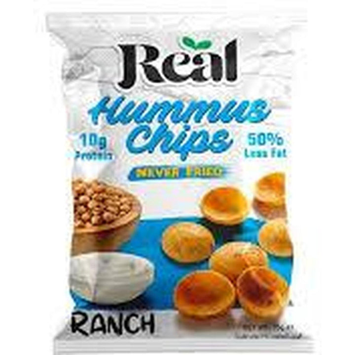 REAL HUMMUS CHIPS 35G RANCH
