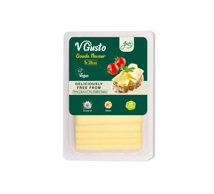 V Gusto Vegan Cheese Gouda Slices 200G
