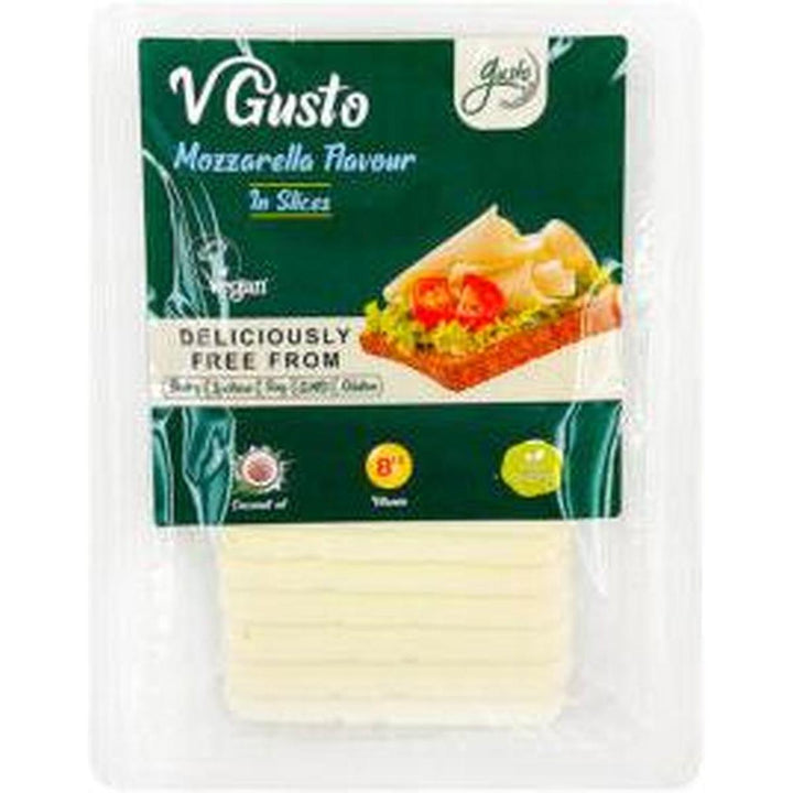 V GUSTO VEGAN MOZARELLA FLAVOUR IN SLICES 200G