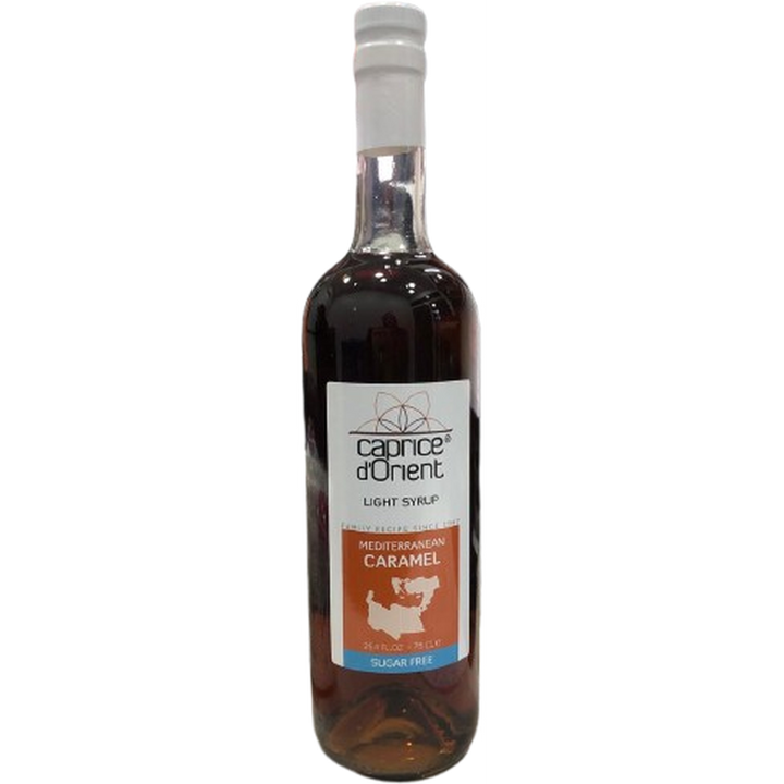 CAPRICE D'ORIENT SUGAR FREE SYRUP 750ML CARAMEL