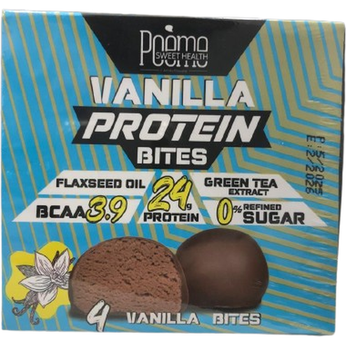 POEME PROTEIN BITES 100G VANILLA