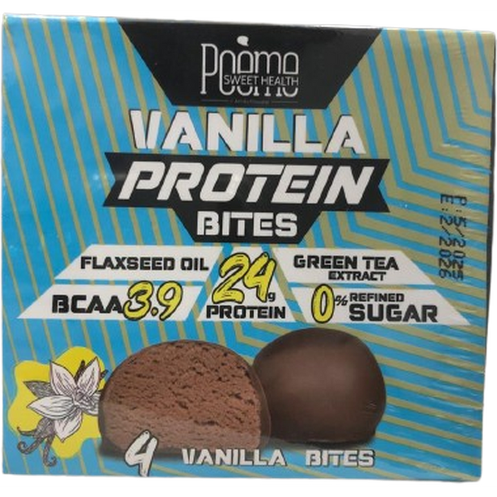 POEME PROTEIN BITES 100G VANILLA
