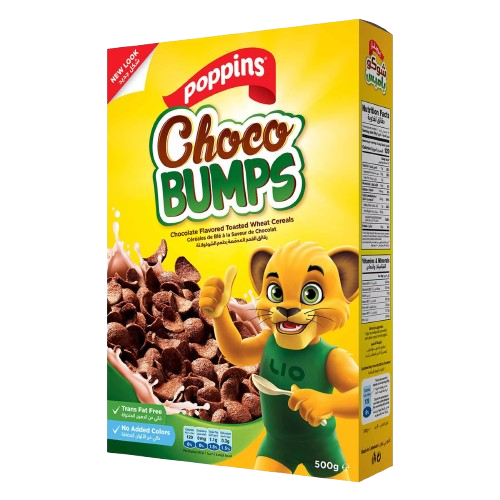 Poppins Cereal Choco Bumps 500g