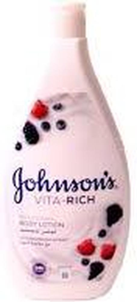 JOHNSON'S VITA RICH BODY LOTION RASBERRY 400ML