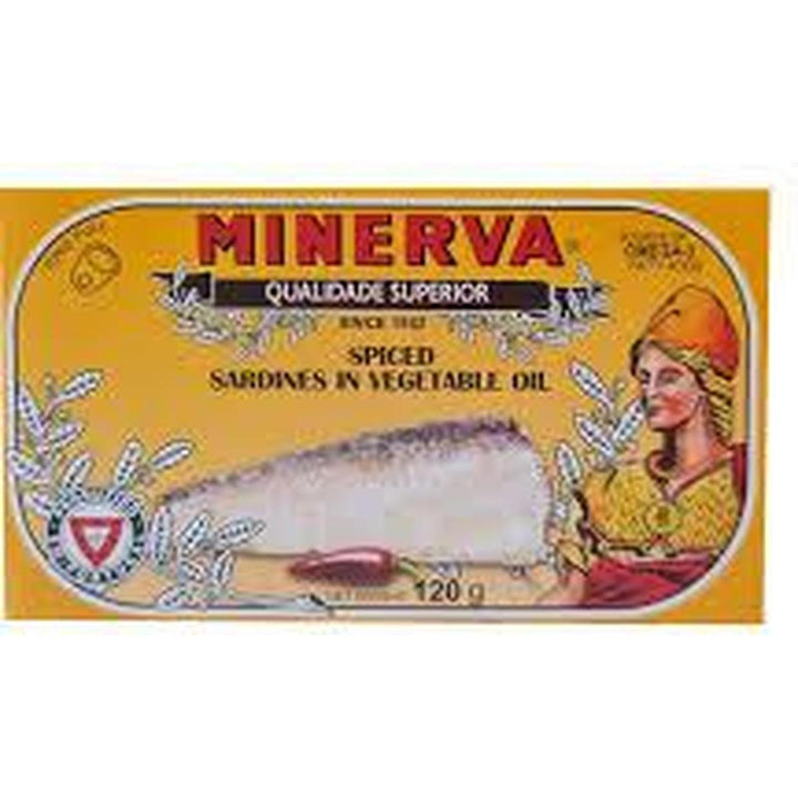 MINERVA SARDINES 120G IN OIL