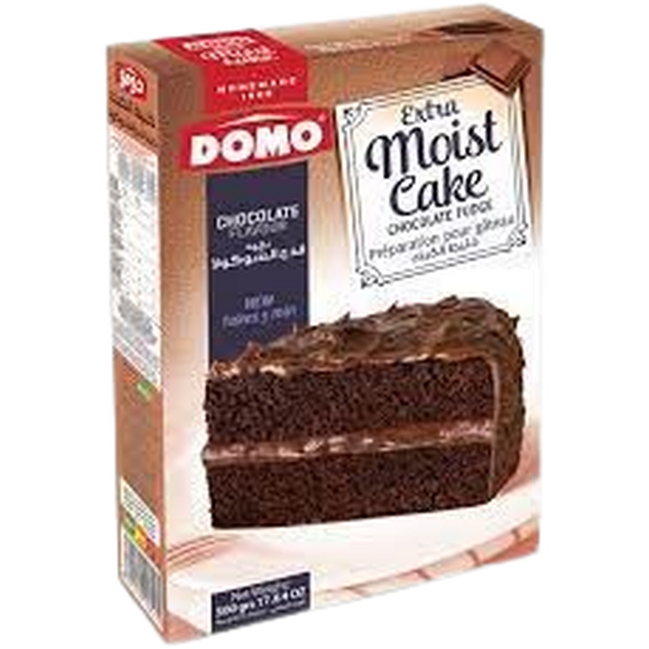 DOMO EXTRA MOIST CAKE CHOCO FUDGE 500G