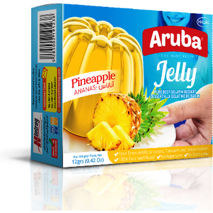 ARUBA JELLO 85G PINEAPPLE