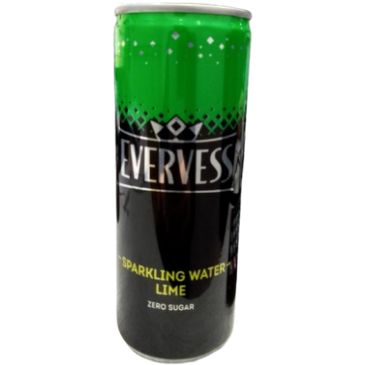 EVERVESS SPARLING WATER LIME 250ML