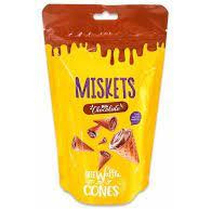MISKETS WAFFLE CONES MILK CHOCOLATE 100G
