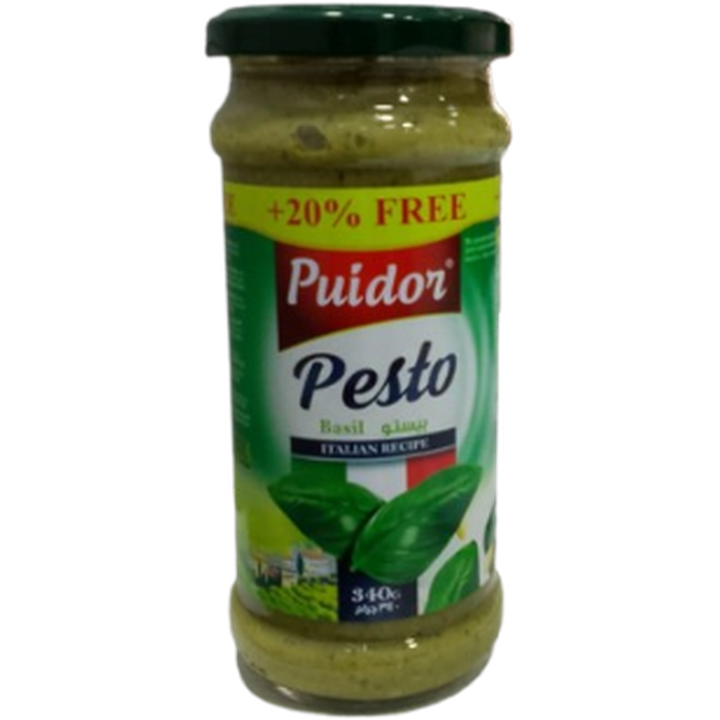 PUIDOR PESTO SAUCE 280G+60G FREE