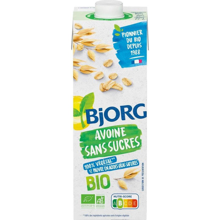 BJORG OAT MILK SUGAR FREE 1L