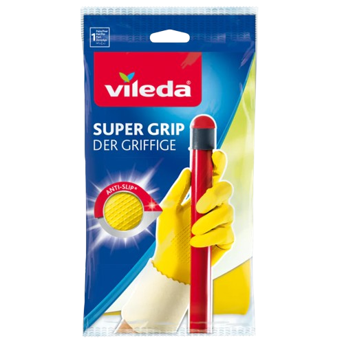 Vileda Gloves Super Grip Der Griffige Midium