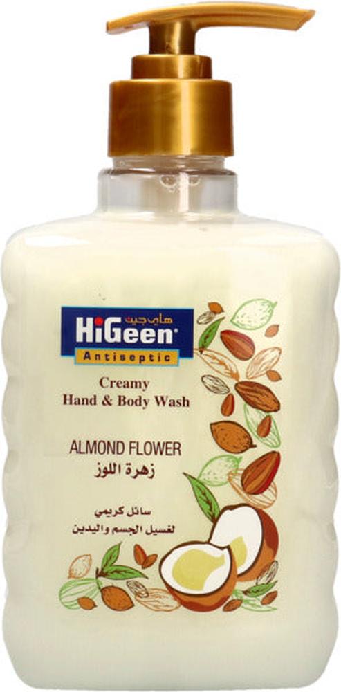 HIGEEN HAND & BODY WASH 500ML ALMOND FLOWER