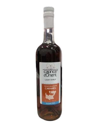 CAPRICE D'ORIENT SYRUP CARAMEL SUGAR FREE 750ML