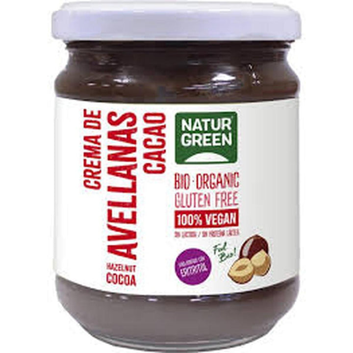 NATUR GREEN COCOA 200G AVELLANAS HAZELNUT