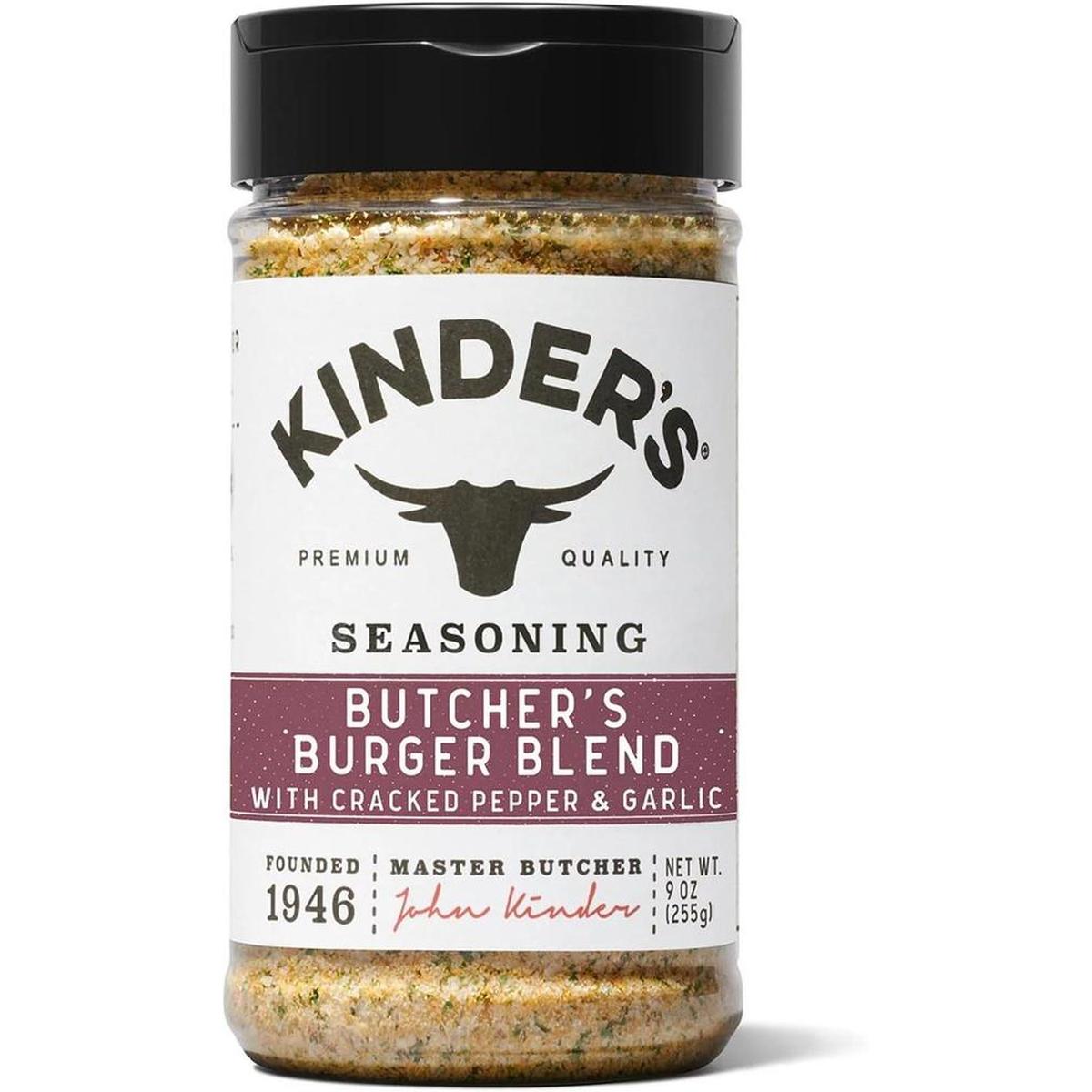KINDER'S BUTCHER'S BURGER BLEND SEASONING 255G