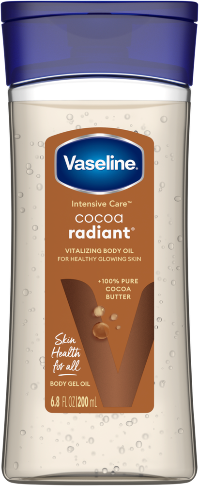 VASELINE COCOA RADIANT BODY GEL OIL 200ML