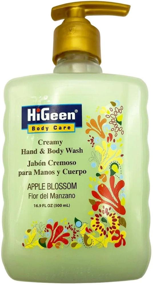 HIGEEN HAND & BODY WASH 500ML APPLE BLOSSOM